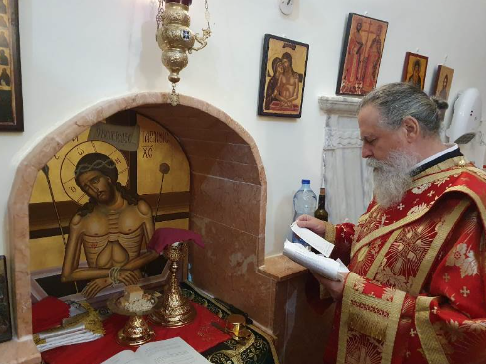 Patriarhia Ierusalimului: SĂRBĂTOAREA SFÂNTULUI MODEST, PATRIARHUL IERUSALIMULUI, LA PATRIARHIE