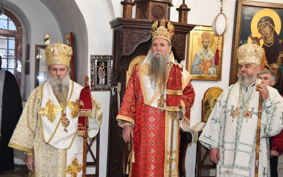 Hierarchal Liturgy and ordination in Cetinje Monastery