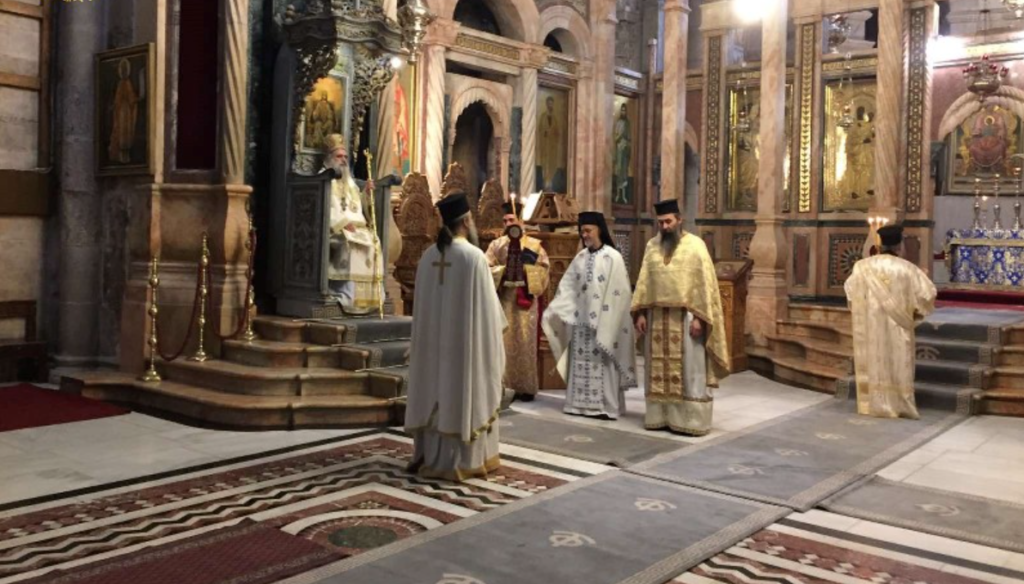 الذكرى السنوية لآباء أخوية القبر المقدس