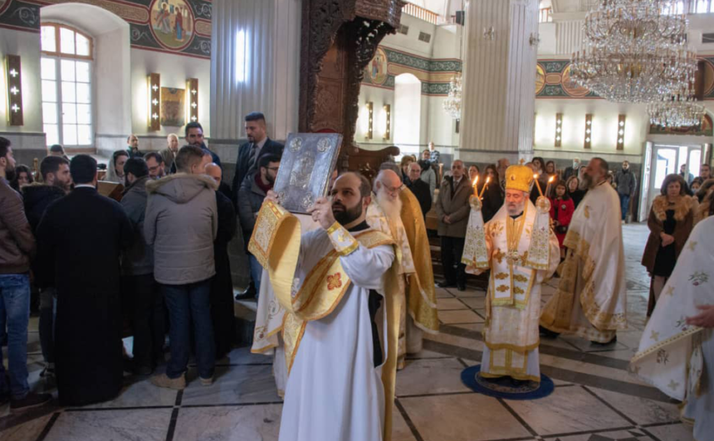 رسامة الشماس إليان الحكيم كاهناً