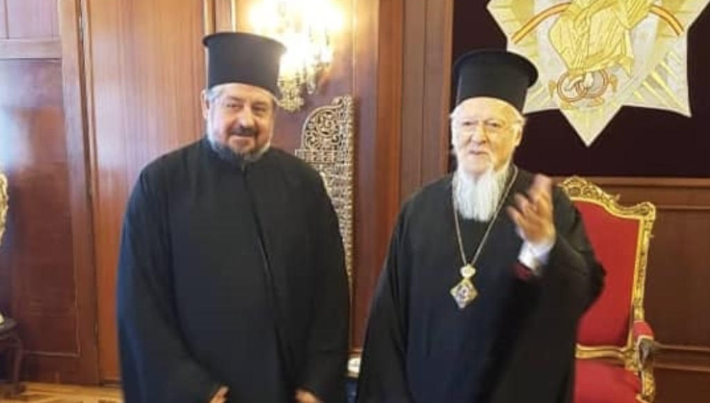 Вселенският Патриарх изрази пожеланията си към Митрополита на Замбия Йоан по повод имения му ден