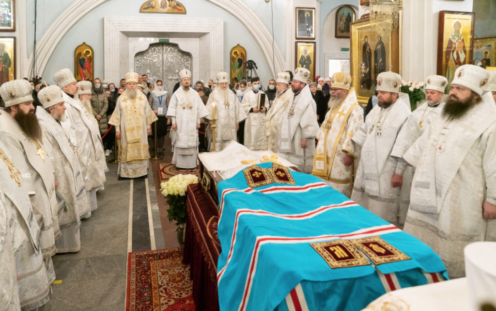 Funeral for Metropolitan Philaret served in Minsk
