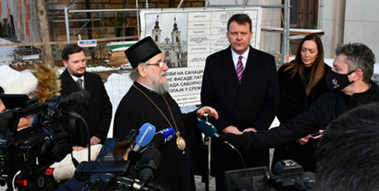 The President of the Provincial Government visited the Diocese of Srem