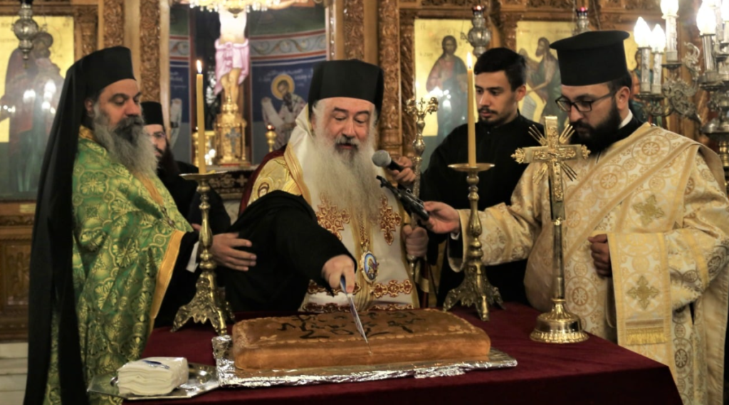 صاحب السيادة المطران خريستوفوروس يترأس خدمة غروب وقداس عيد ختانة ربنا ومخلصنا يسوع المسيح في الجسد