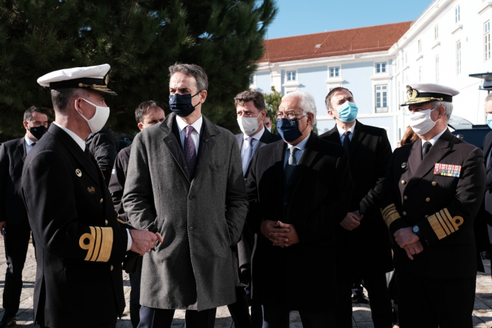 Στην Ακτοφυλακή της Πορτογαλίας που επιχειρεί στη Λέσβο ο πρωθυπουργός