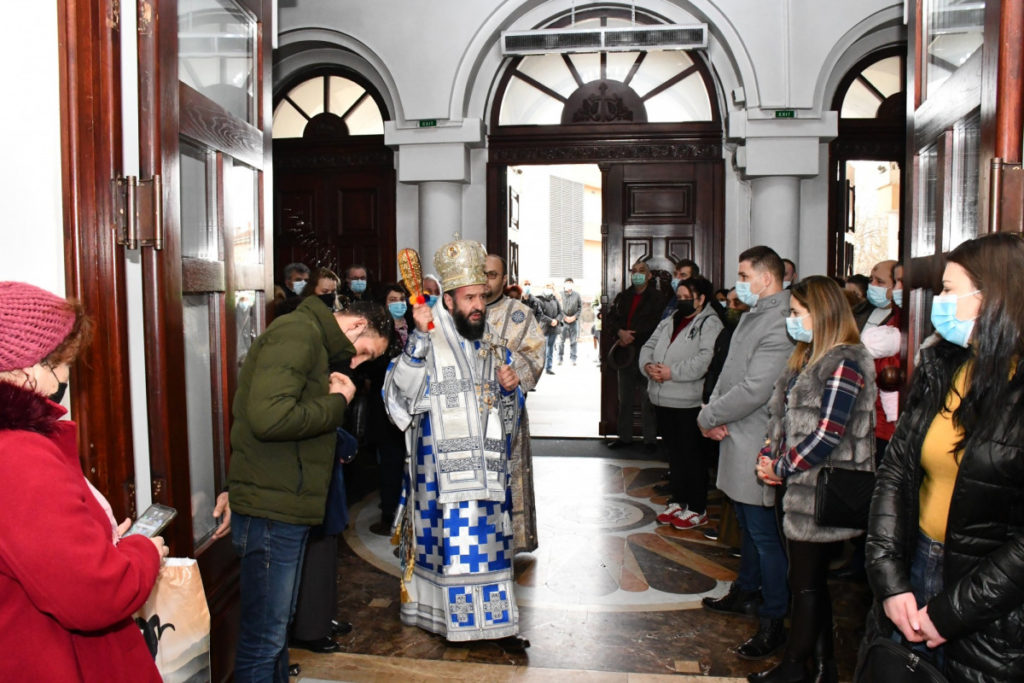 Binecuvântare cu Agheasmă Mare la Catedrala Episcopală din Caransebeș