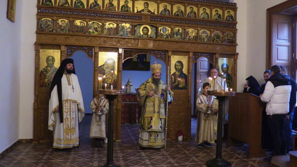 Hram la așezământul monahal românesc din Budapesta