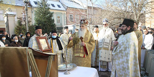 Празник Богојављења у Саборном храму у Новом Саду