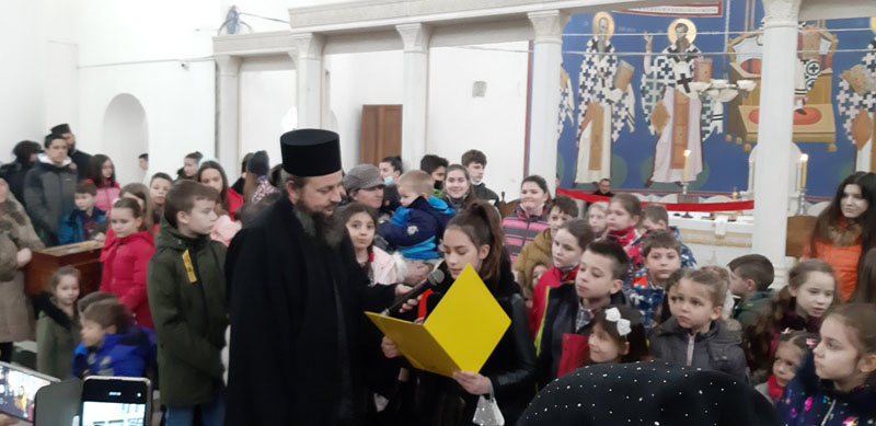 Празник Светог Саве у Саборном храму у Краљеву