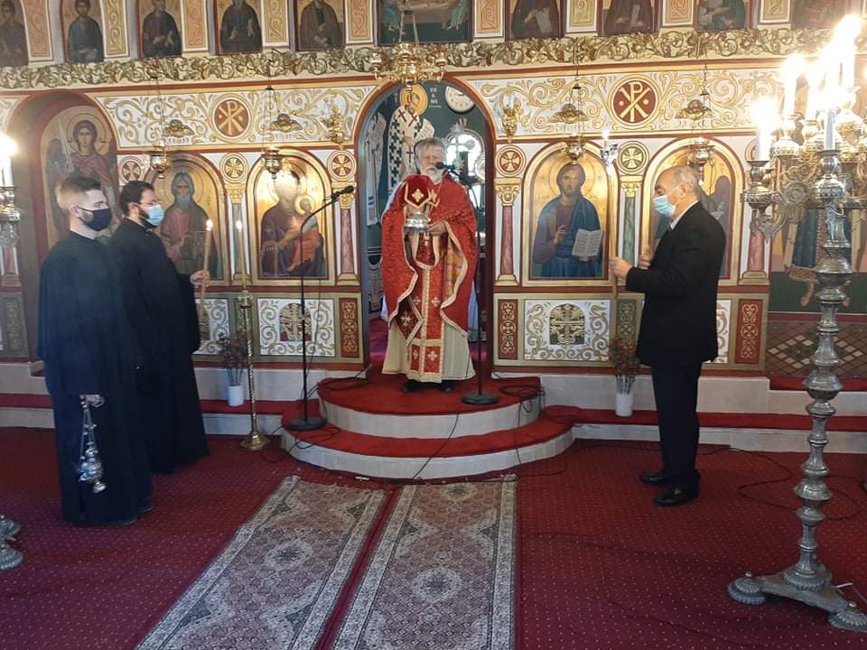 Εορτάστηκε η μνήμη του Αγίου Θεαγένη στην Ερέτρια