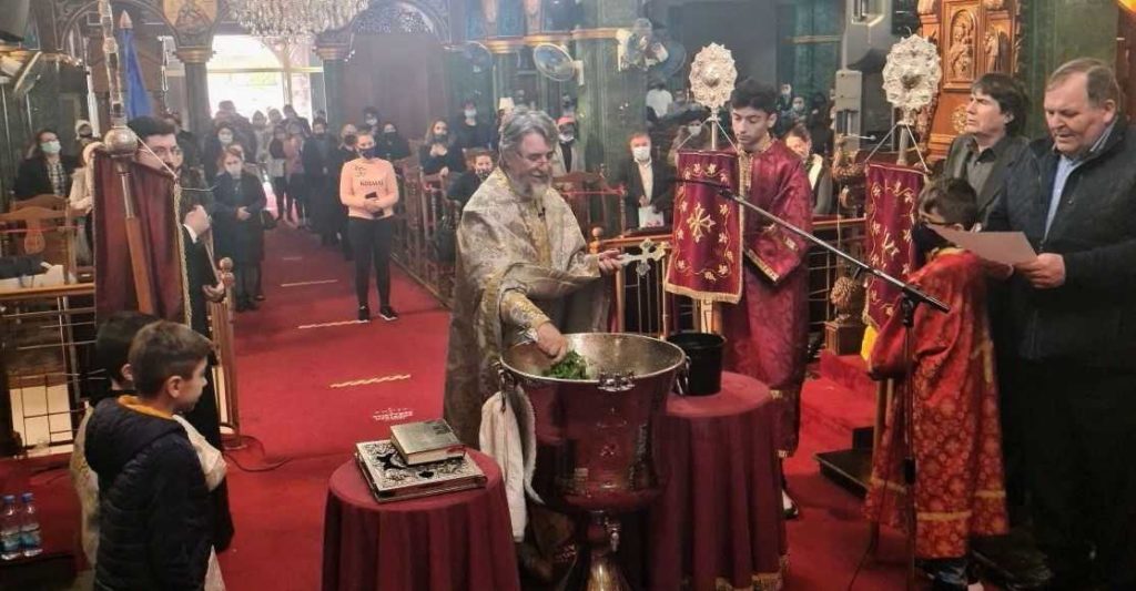 Românii din Nicosia au sărbătorit Botezul Domnului
