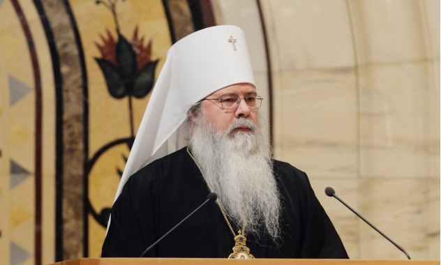 Поздравление Предстоятеля Русской Православной Церкви Митрополиту всей Америки и Канады Тихону с годовщиной интронизации