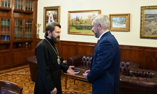 Председатель ОВЦС встретился с руководителем Россотрудничества Е.А. Примаковым