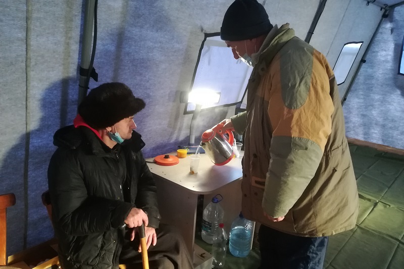 Церковь усилила помощь бездомным в холода