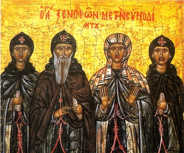 Feast day of Xenophon & his Companions
