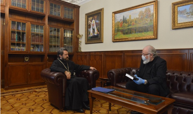 Состоялась встреча председателя ОВЦС с послом по особым поручениям МИД России