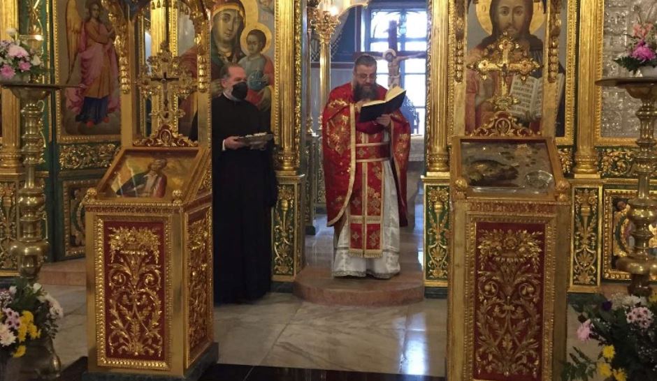 Patriarhia Ierusalimului: Miercuri, 7/20 ianuarie 2021, Patriarhia a sărbătorit soborul Sfântului Ioan Înaintemergătorul și Botezătorul