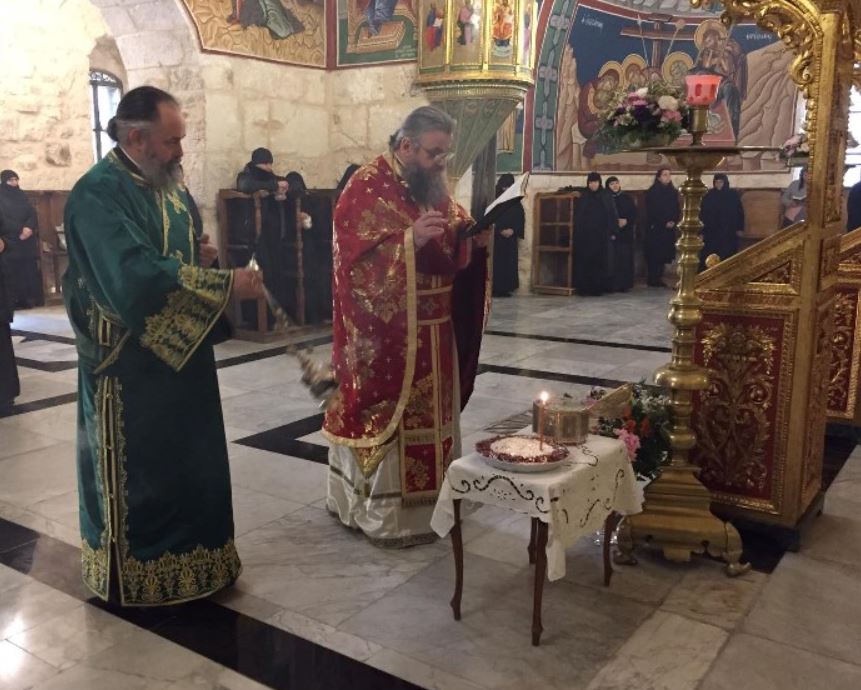 الإحتفال بعيد تهيئة القديس السابق المجيد يوحنا المعمدان في البطريركية