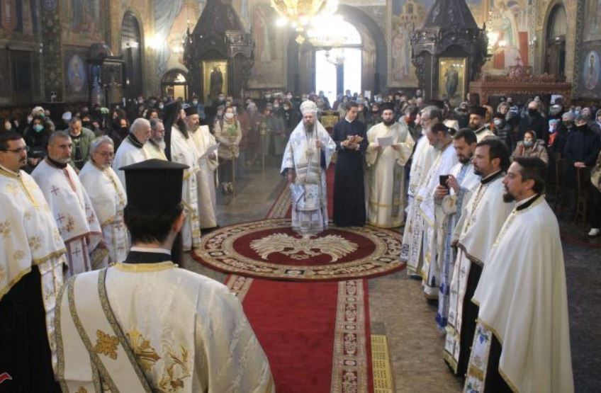Архиерейска св. Литургия за небесния покровител на Българския патриарх Неофит