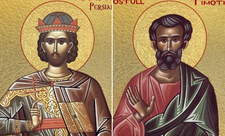 Shenjtori i ditës: Apostull Timotheu nga të 70-t – Oshënar dëshmor Anastas Persiani