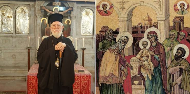 الأنبا نيقولا يترأس قداس عيد دخول السيد المسيح أرض مصر