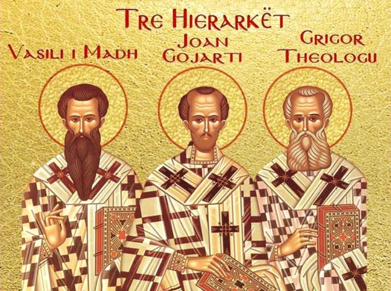 Shenjtori i ditës: Tre Hierarkët: Vasili i Madh, Grigor Theologu, Joan Gojarti