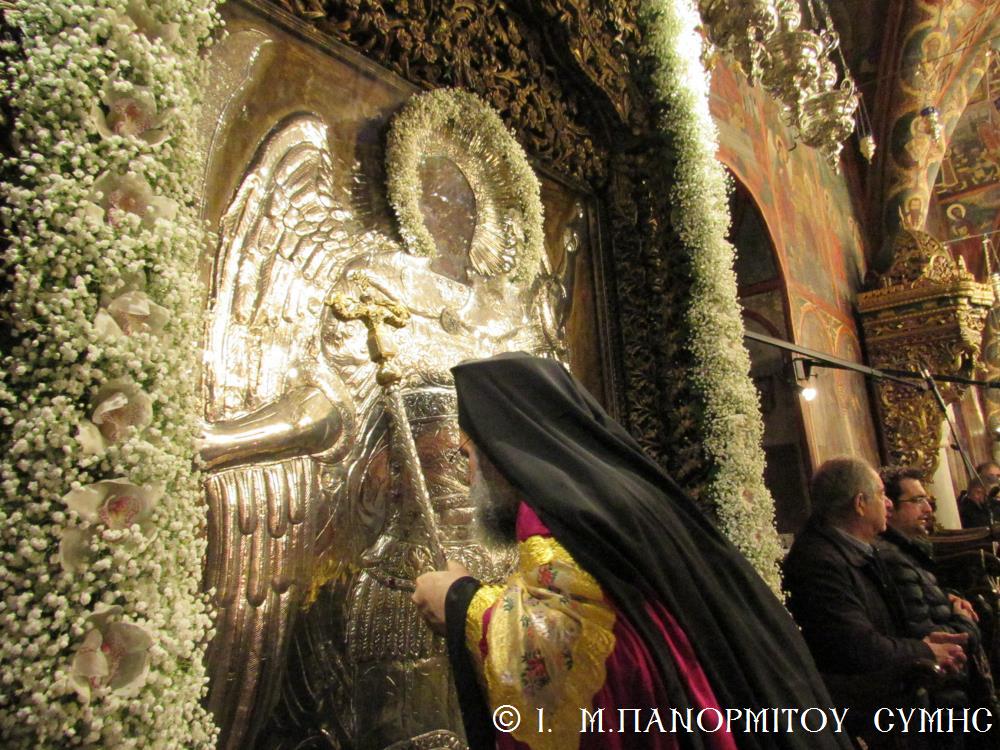 Θεοφάνεια στον Πανορμίτη της Σύμης