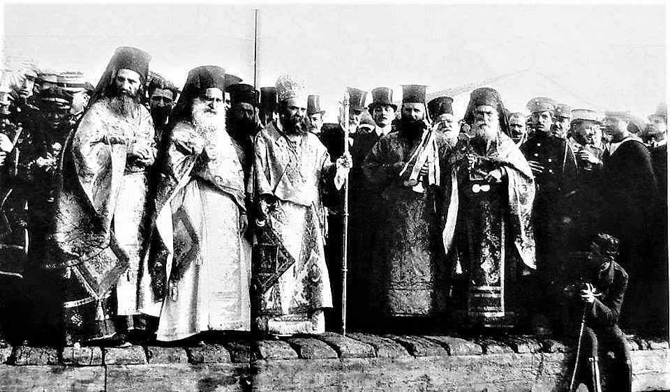 1917: Θεοφάνεια παρουσία του Ελευθερίου Βενιζέλου