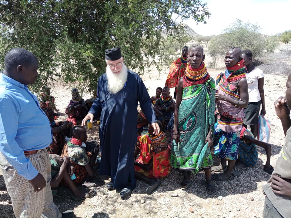 Ο Μητροπολίτης Γέροντας Ναϊρόμπι στην επαρχία Τουρκάνα