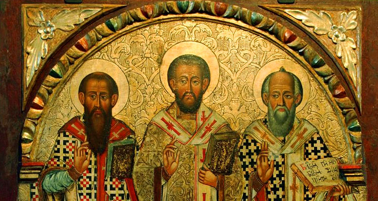 Μία μικρή Συλλογή κειμένων για τους Τρεις Ιεράρχες