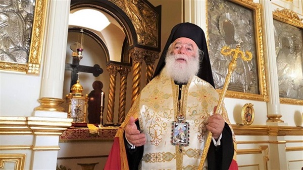 بطريرك الروم يترأس صلاة القداس بكنيسة القديس نيقولاوس ببورسعيد.. الجمعة