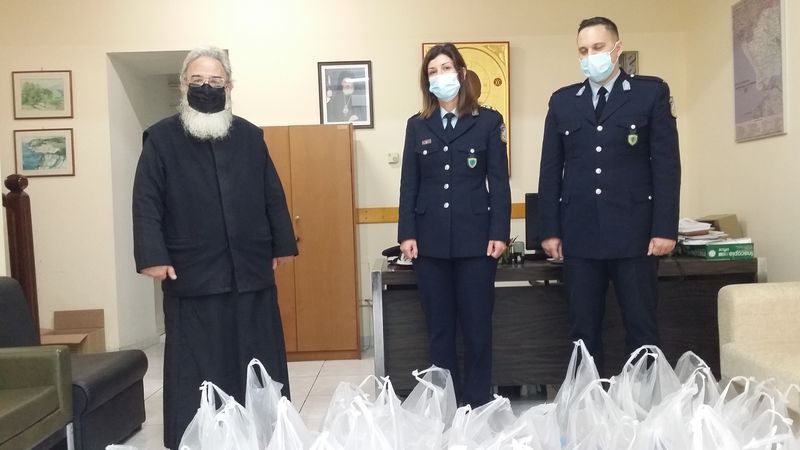 Αστυνομία και Πολεμική Αεροπορία στηρίζουν το έργο της Μητρόπολης