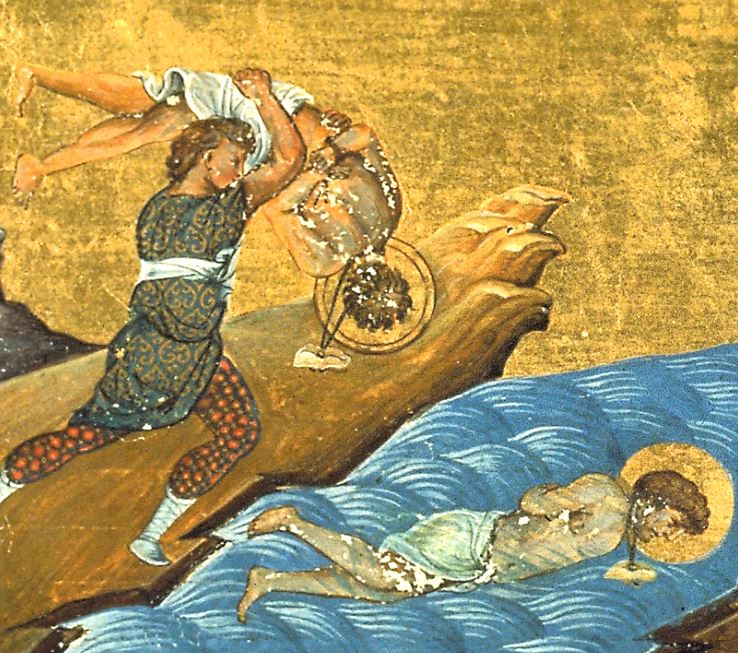 Feast day of Holy Martyrs Hermylus & Stratonicus