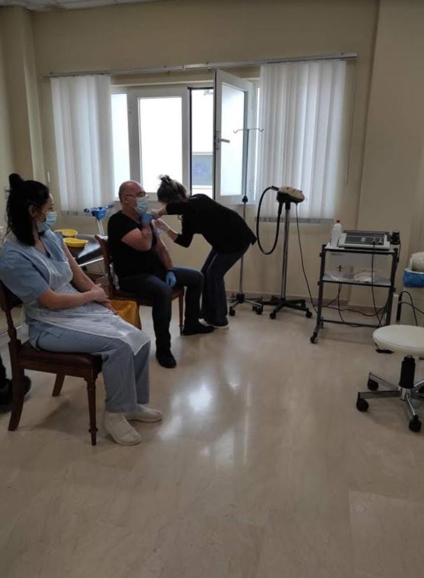Εμβολιασμός για τον κορωνοϊό στο ίδρυμα χρονίως πασχόντων στην Κέρκυρα