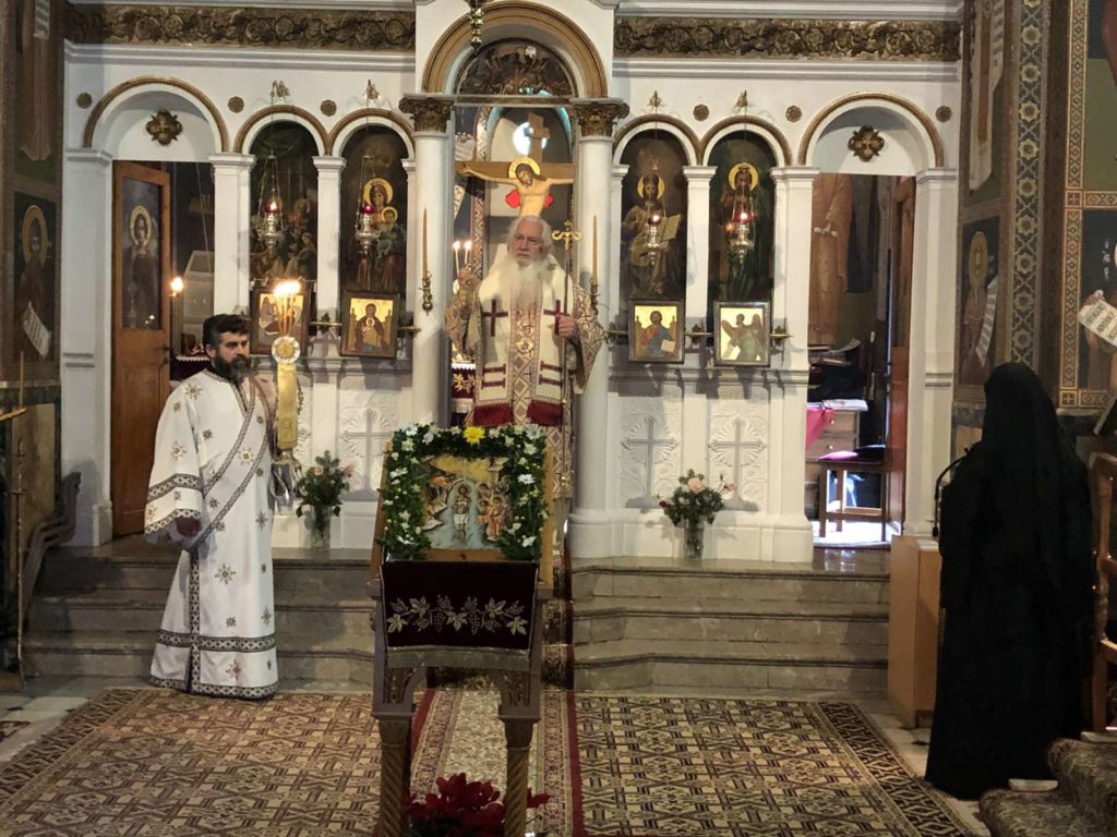 Αρχιερατική Θεία Λειτουργία στην Ιερά Μονή Γενεθλίου της Θεοτόκου