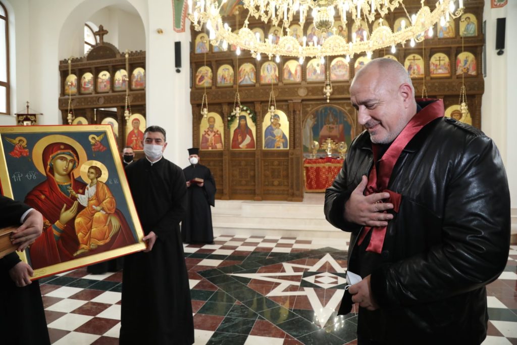 Премиерът Борисов посети новия Храм в град Варна (VIDEO)