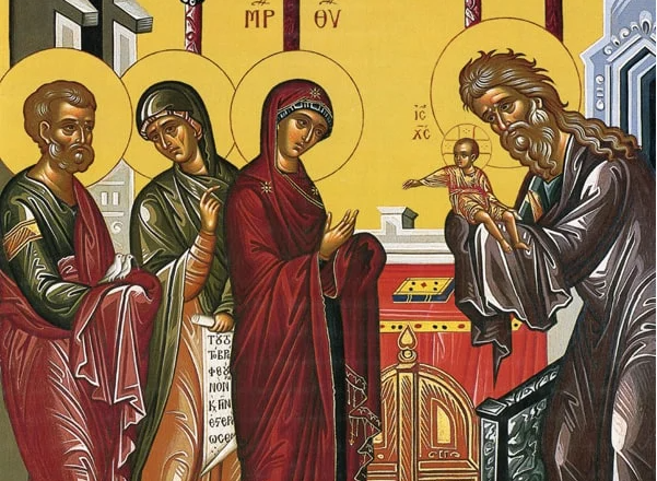 February 2, Feast of the Presentation of Christ to the Temple