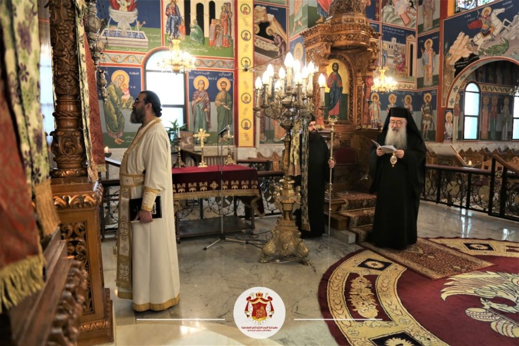 خدمة غروب وقداس عيد القديس سمعان الشيخ