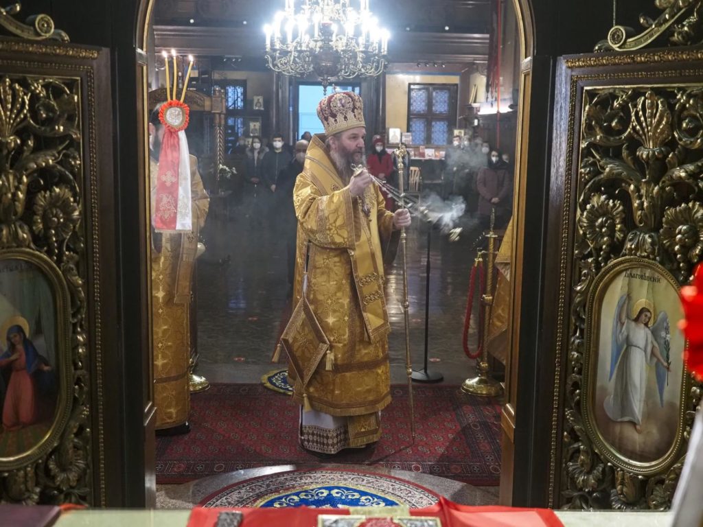 Архијерејска Литургија у Саборном храму у Бечу