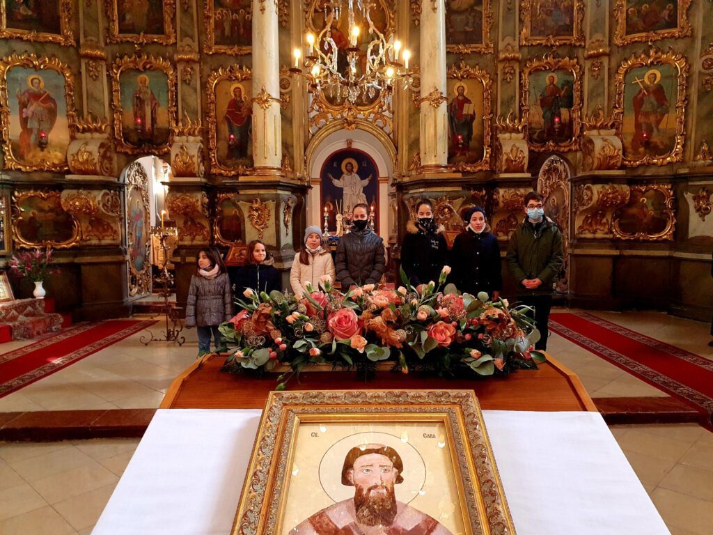 Celebration of Saint Sava in Szentendre