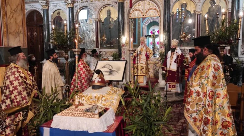 Memorial for Greek General Theodoros Kolokotronis in Tripoli