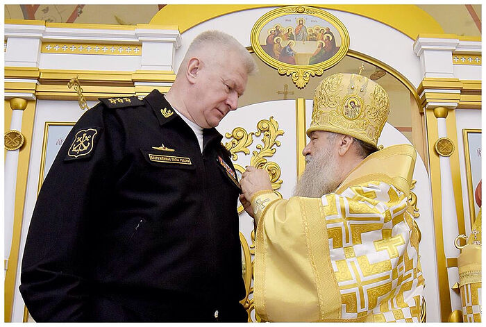 В САНКТ-ПЕТЕРБУРГЕ ОСВЯЩЕН ДОМОВЫЙ ХРАМ АДМИРАЛТЕЙСТВА, ОТКРЫТЫЙ ПОСЛЕ РЕСТАВРАЦИИ