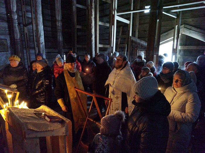 CHURCH RESTORATION PROJECT ALSO HELPS RESTORE PRAYER IN REMOTE CHURCHES ON NATIVITY AND PASCHA