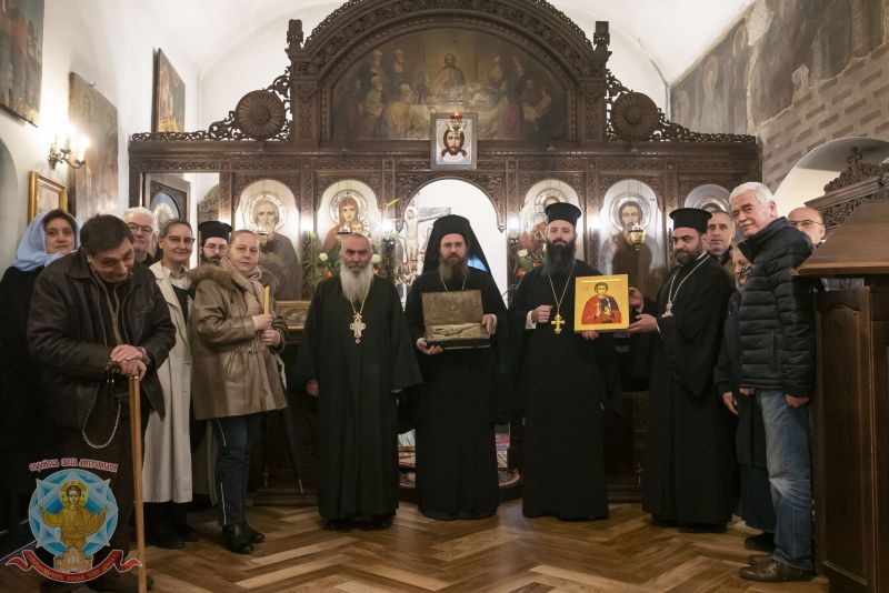 Τιμήθηκε ο Άγιος Γεώργιος της Σόφιας στη Μονή Ντραγκαλέφσκι