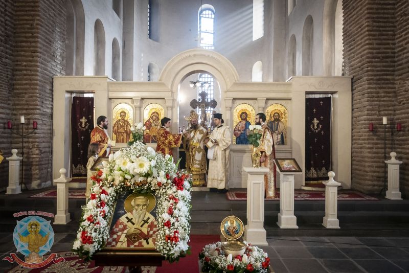Дяконско ръкоположение на имения ден на епископ Поликарп Белоградчишки в столичния храм „Св. София“