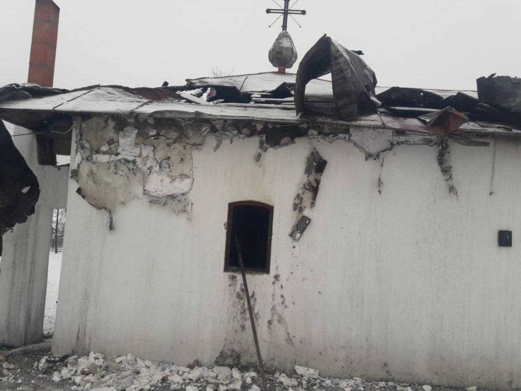 Biserica botoșăneană care a ars va fi reconstruită. Apel la donații