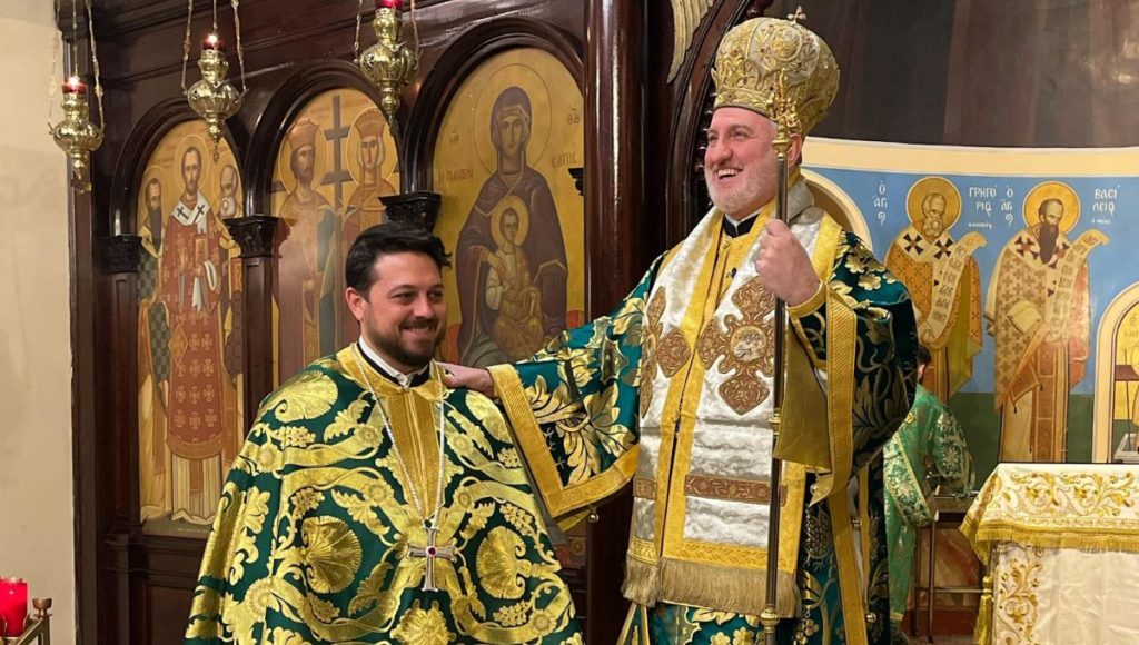 Welcome Address of Rev. Economos Evagoras Constantinides to His Eminence Archbishop Elpidophoros of America