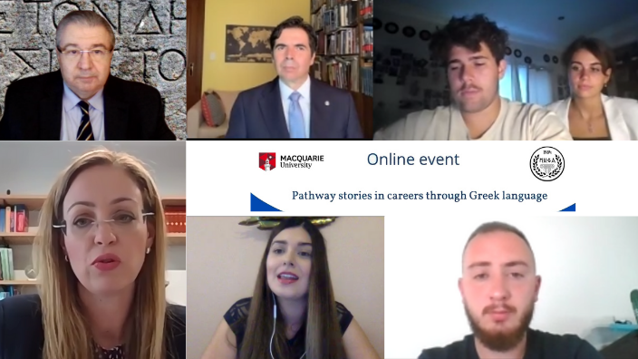 Macquarie Uni Greek Program students explain how the language changed their lives