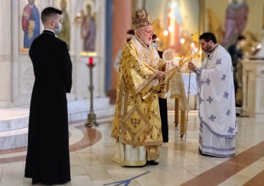 Pastoral visit of His Eminence Metropolitan Methodios of Boston in Braintree, MA