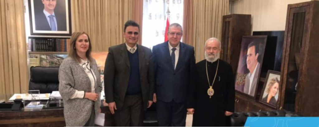 صاحب السيادة الميتروبوليت جاورجيوس في ضيافة وزارة التربية